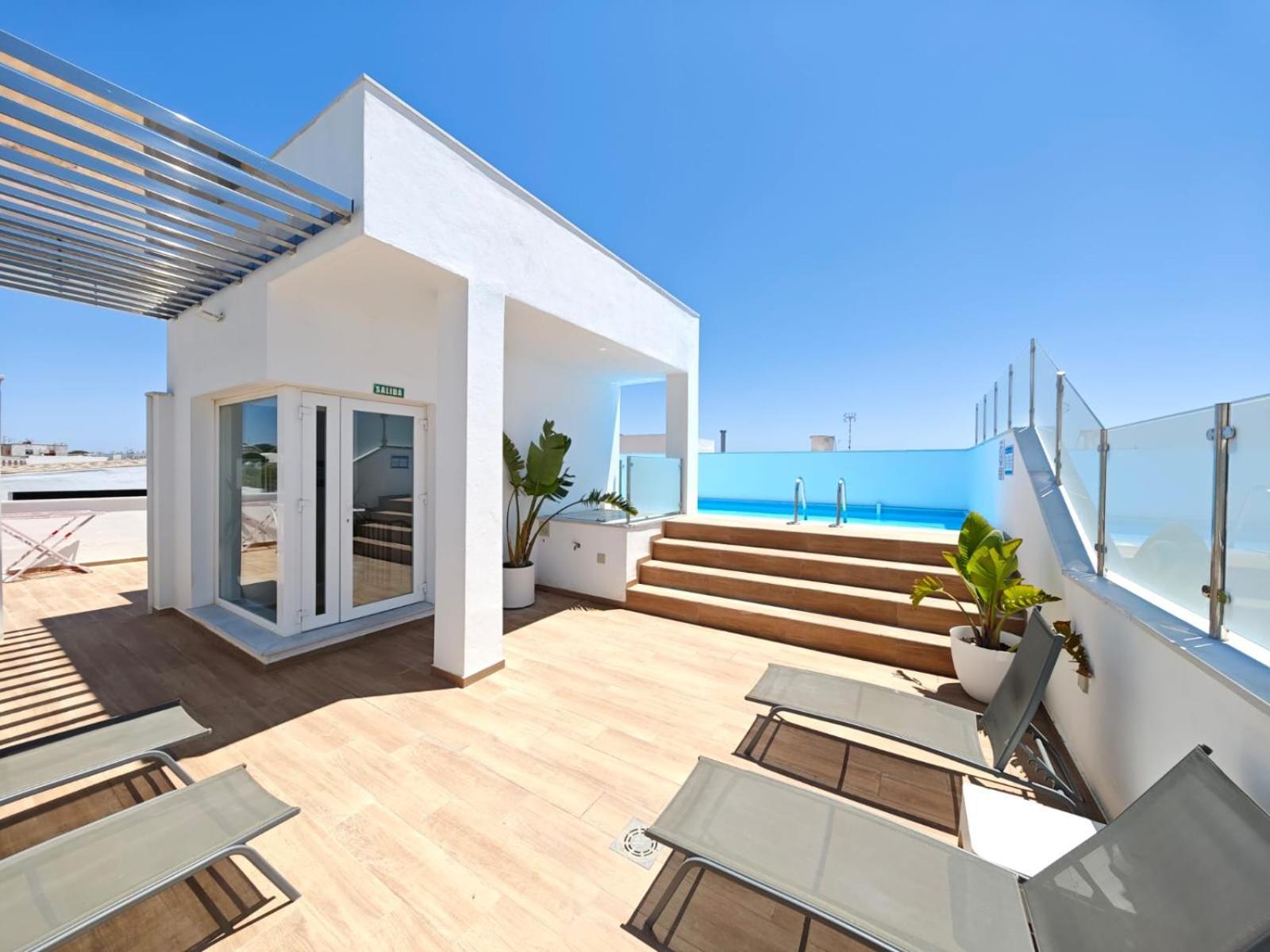 Apartamento A Estrenar En Planta Primera C Con Piscina Barbate Dış mekan fotoğraf